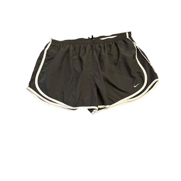 Nike Dri-Fit Women's Running Shorts Black/White XS - Picture 1 of 4